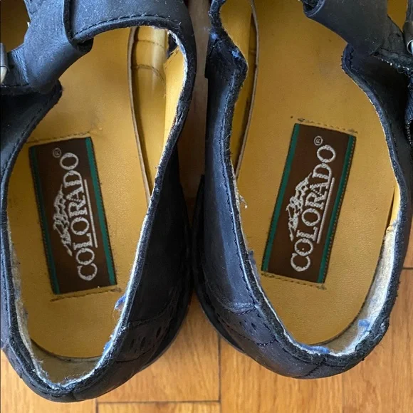 Colorado Chunky Leather Mary Jane Shoes - Picture 7 of 10